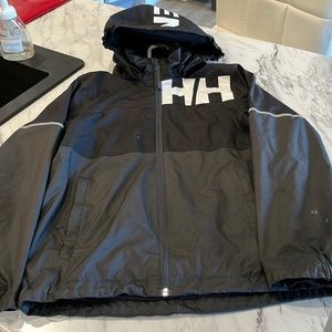 Boys Helly Hansen rain jacket